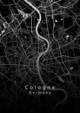 Cologne City Map