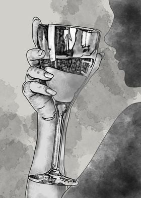 wine glass