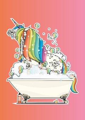 Unicorn in the Bath 