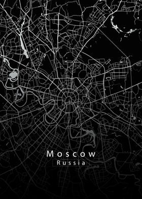 Moscow City Map