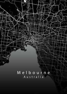 Melbourne City Map