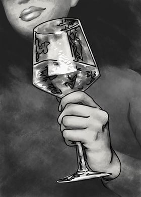 wine glass 