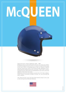 Steve McQueen Helmet