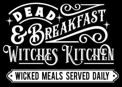 Dead and Breakfast Sign