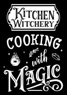 Cooking with Magic Sign
