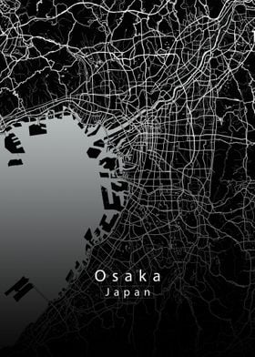 Osaka City Map