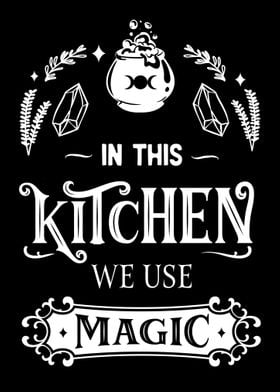 Kitchen Magic Vintage Sign