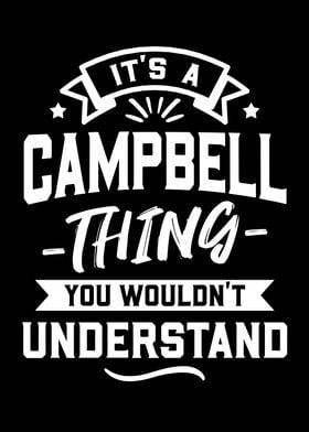 Its A Campbell Thing