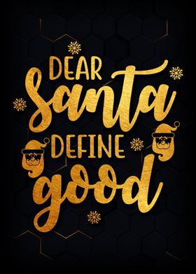 Dear santa