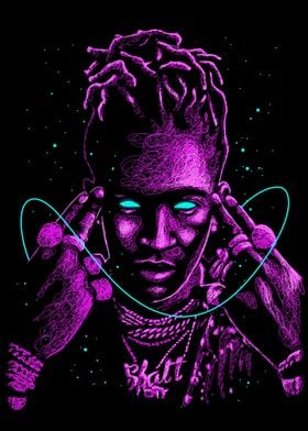 Lamar Williams Young Thug' Poster by Bestselling Scribble | Displate
