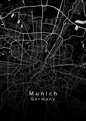 Munich City Map