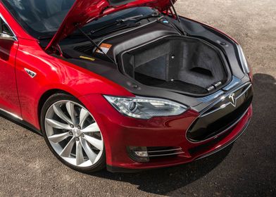 Tesla model S front trunk