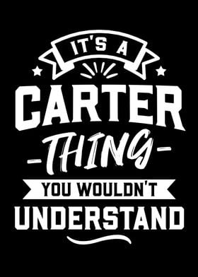 Its A Carter Thing