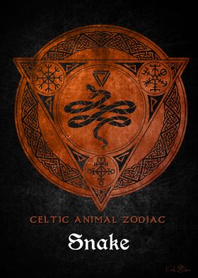 Snake Viking zodiac sign