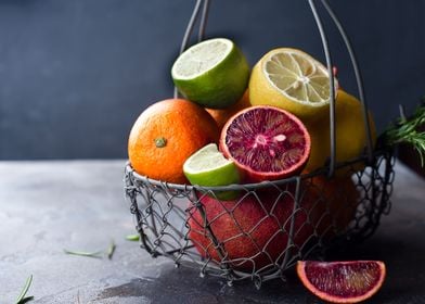 Citrus fruits for summer