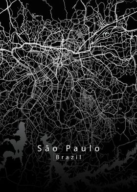 Sao Paulo City Map