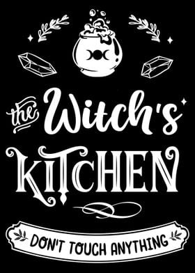 Kitchen Witch Vintage Sign