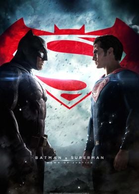 Batman vs Superman official art