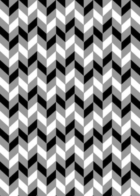 Op art white black gray