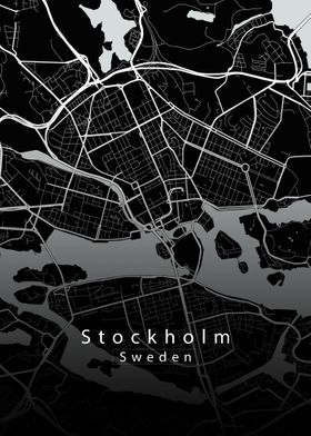 Stockholm City Map