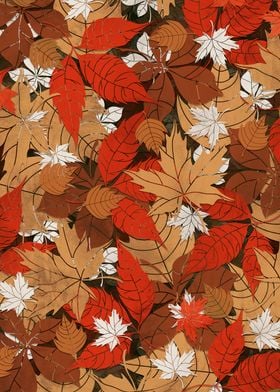 Fall Floral Pattern