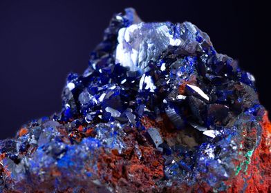 azurite mineral specimen