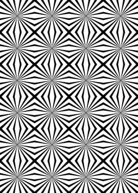 Black and white op art 