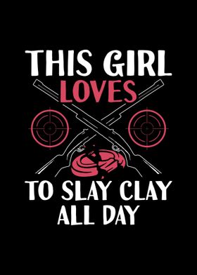 Clay Pigeon Shooter Girls