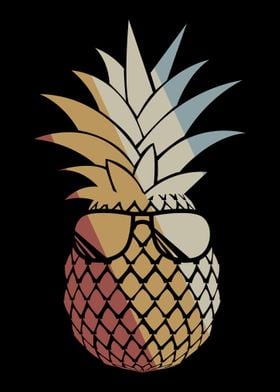 Pineapple Retro Vintage