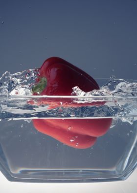 Red pepper falling