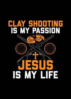 Clay Pigeon Shooting Jesus