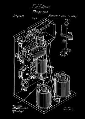 Telegraph patent