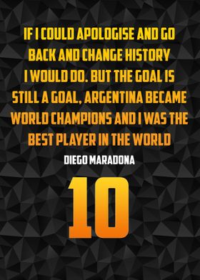 quote Diego Maradona