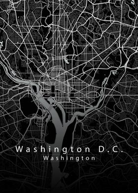 Washington DC City Map