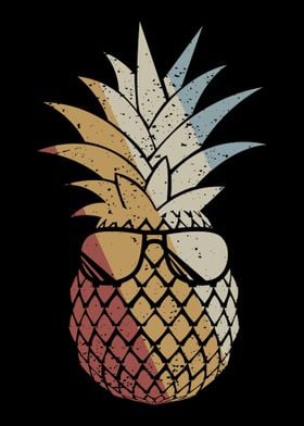 Pineapple Retro Vintage