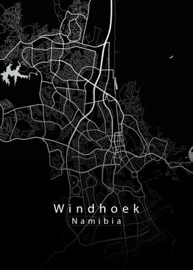 Windhoek City Map