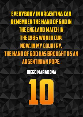 quote Diego Maradona