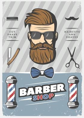 Barber Shop Decorative