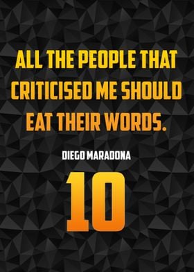 quote Diego Maradona