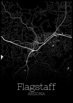 Flagstaff Arizona city map