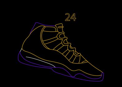 neon shoe 24