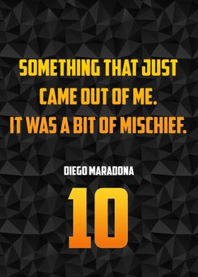 quote diego maradona