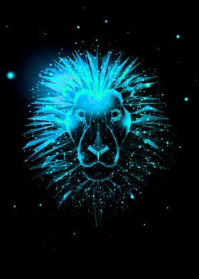 Cosmic Tiger Lion Animal