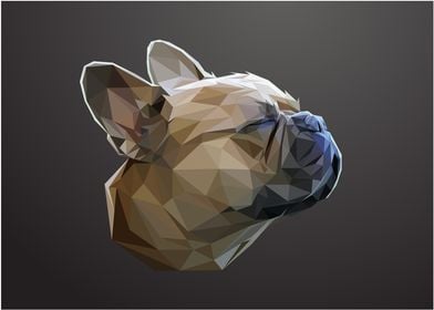 Bulldog Lowpoly