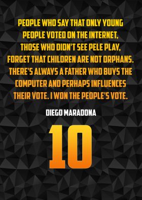 quote diego maradona