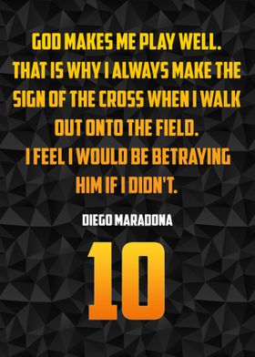 quote diego maradona