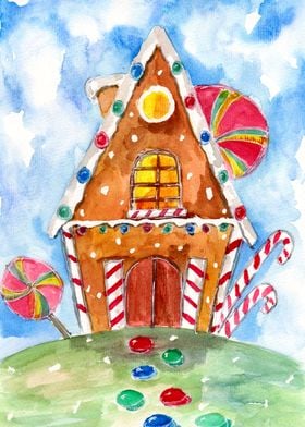 Sweet Gingerbread House