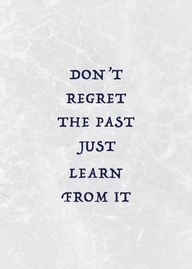 Dont Regret