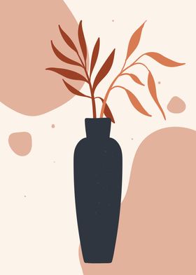 Botanical floral bouquet