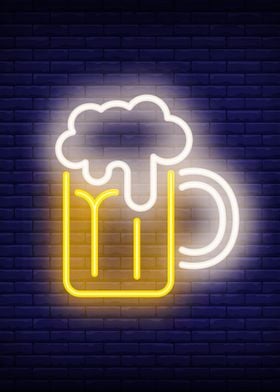 Beer Alcohol Neon